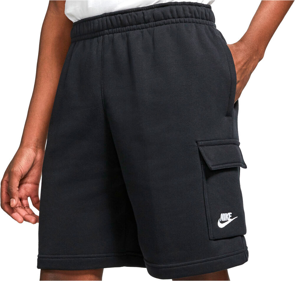 Nike sportswear club bermudas hombre Negro (M)