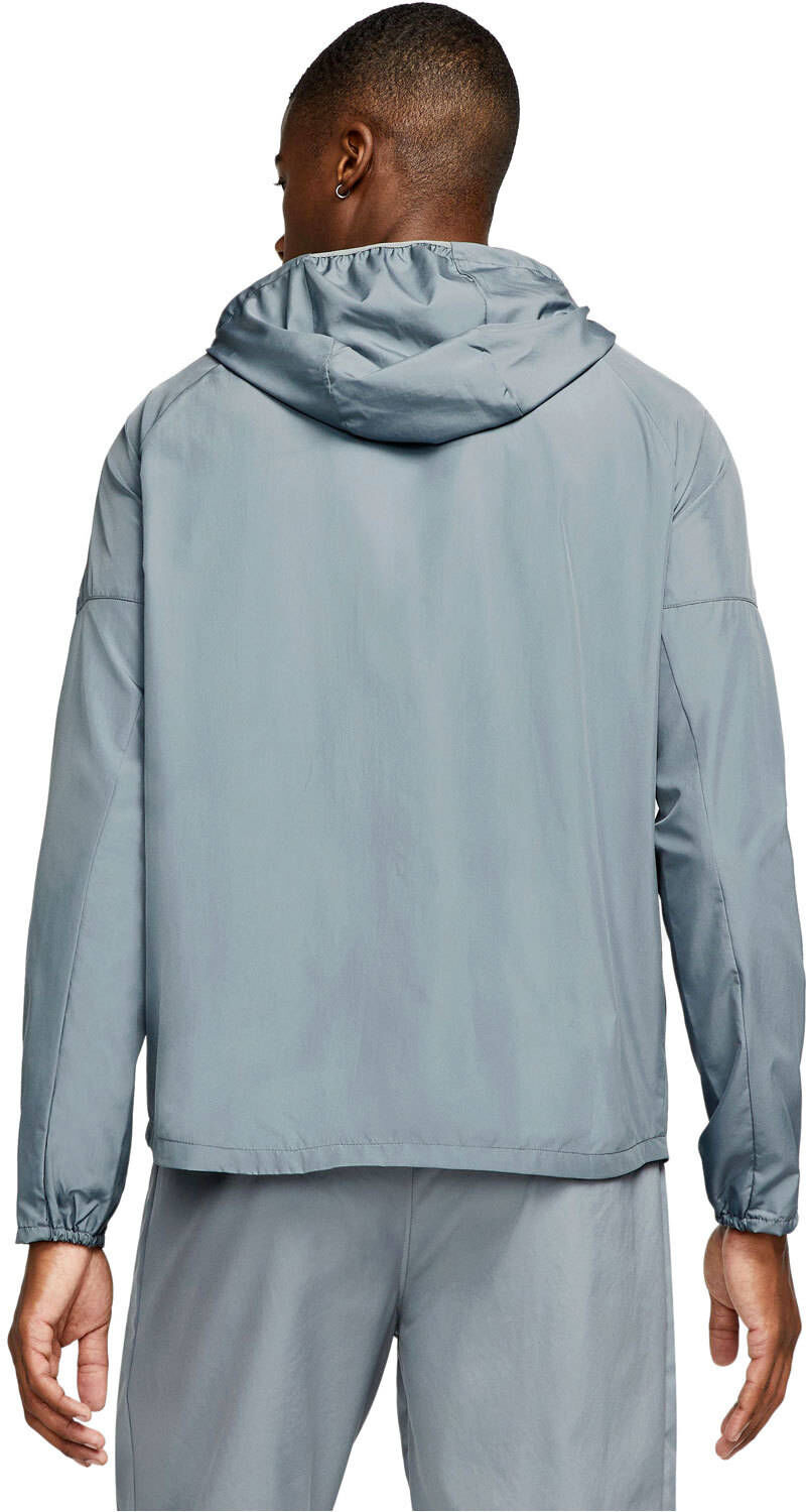 Nike rpl miler jkt CHAQUETA RUNNING HOMBRE Gris