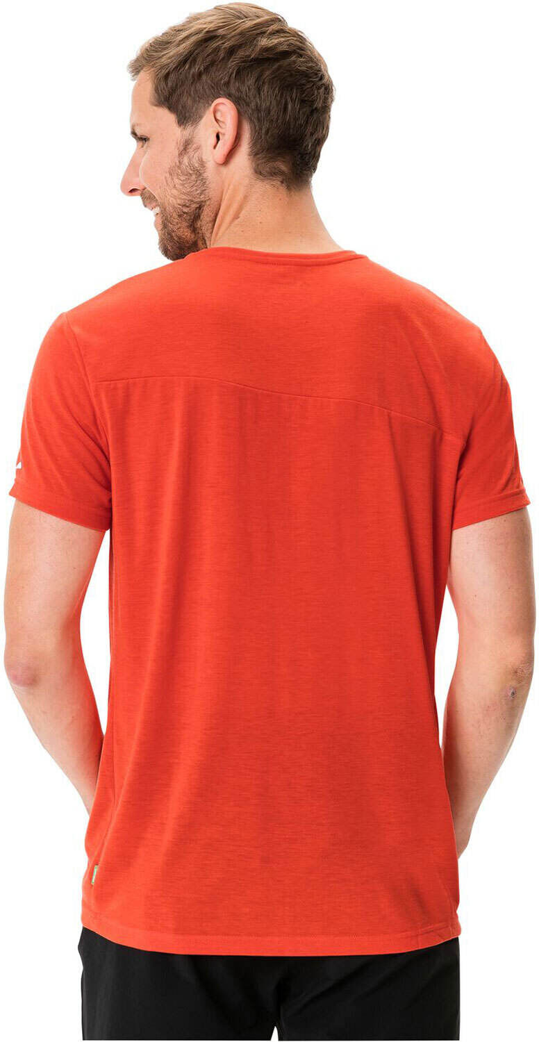 Vaude sveit shirt camiseta montaña manga corta hombre Naranja (L)