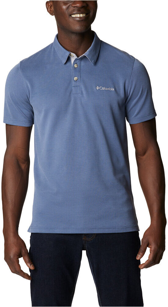 Columbia nelson point camiseta montaña manga corta hombre Marino (S)