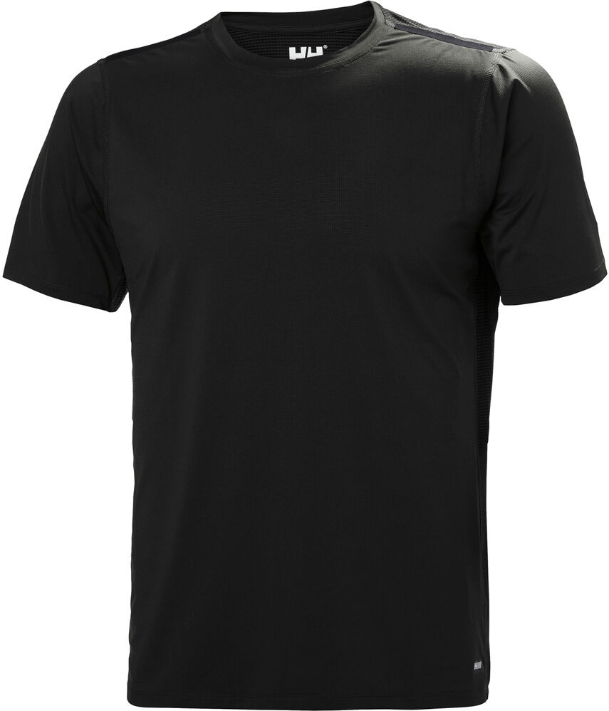 Helly Hansen techail camiseta montaña manga corta hombre Negro (L)