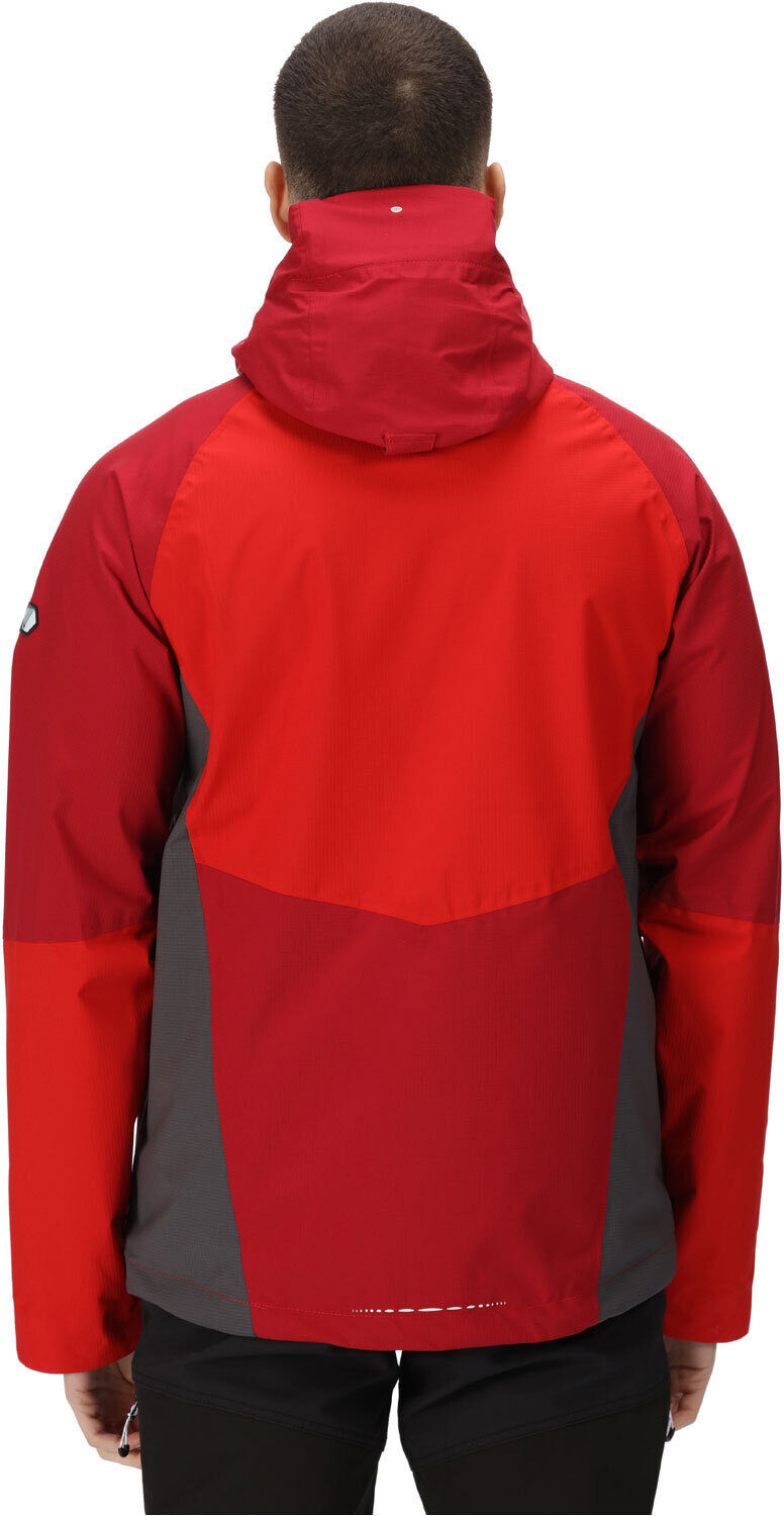 Regatta sacramento viii chaqueta impermeable insulada hombre Rojo (S)