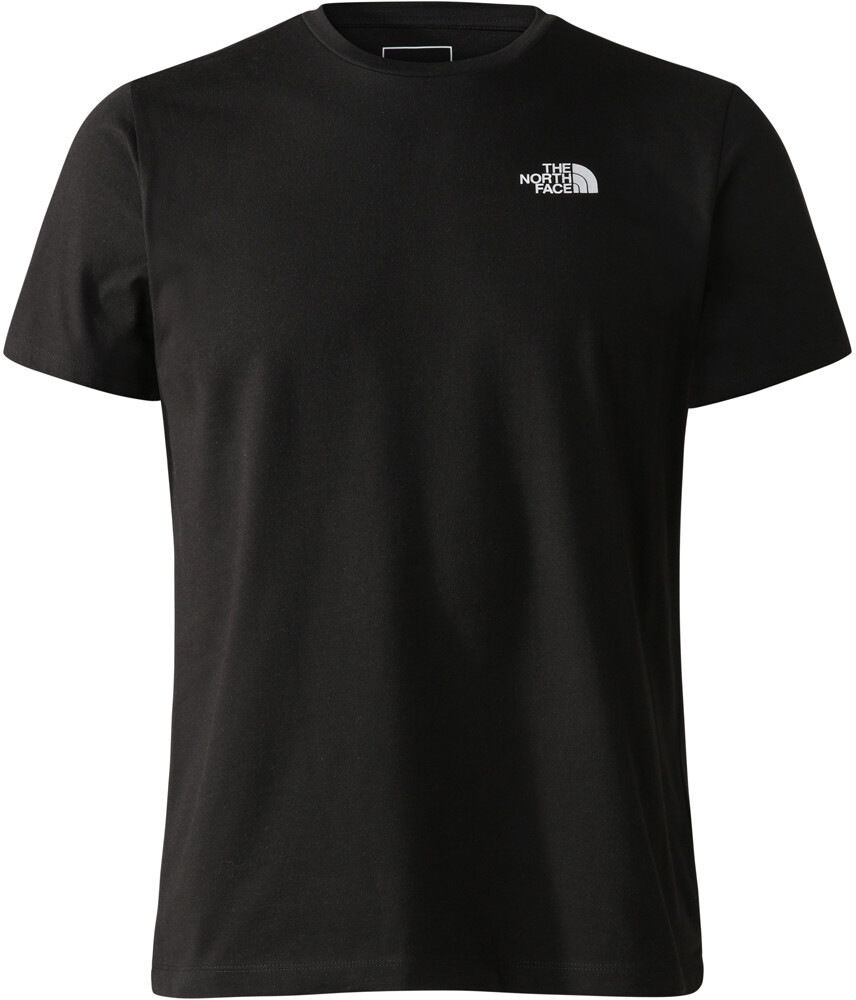 The North Face foundationaphic - e camiseta montaña manga corta hombre Negro (XL)