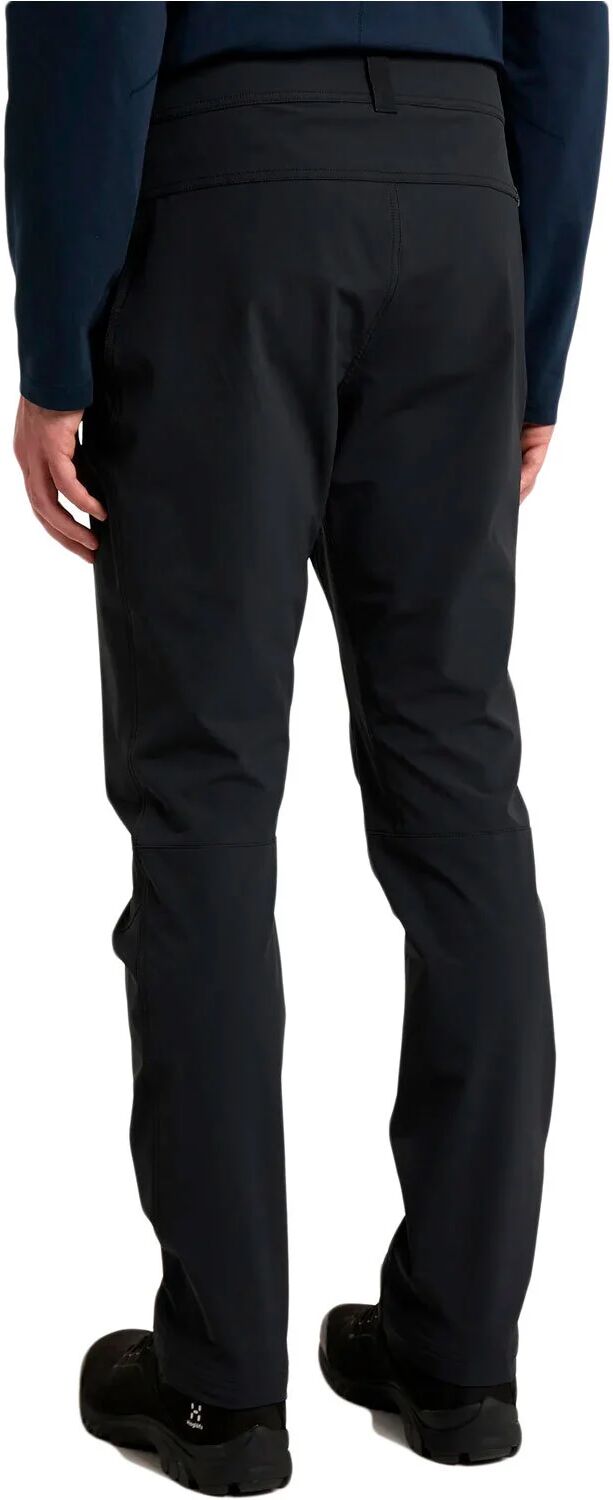 Haglofs moran softshell slim pantalón montaña hombre Negro (58)