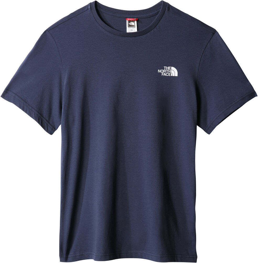 The North Face simple dome camiseta montaña manga corta hombre Azul (XS)