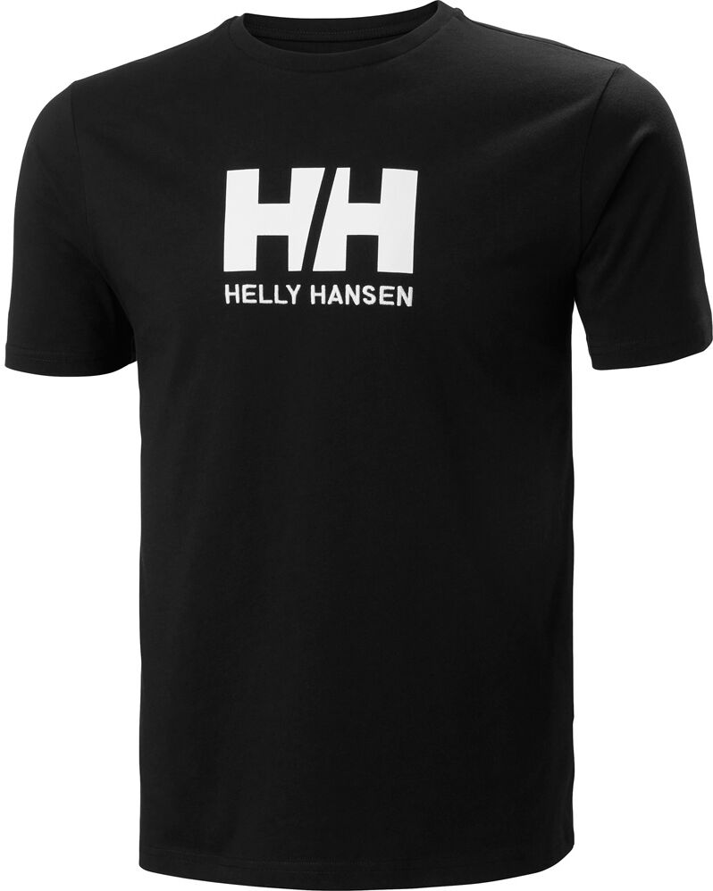 Helly Hansen hh logo camiseta manga corta hombre Negro (L)