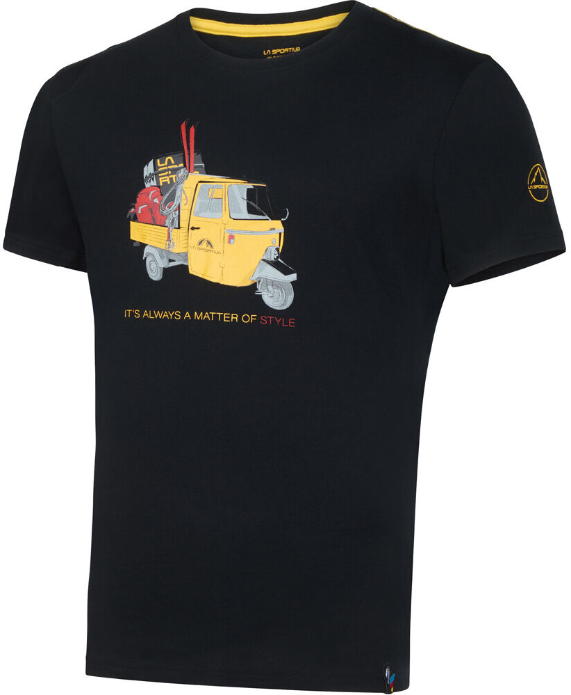 La Sportiva ape camiseta montaña manga corta hombre Negro (M)