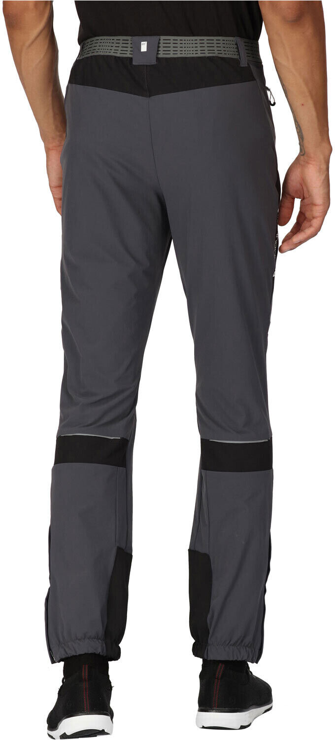 Regatta mountain iii pantalón montaña hombre Gris (32)