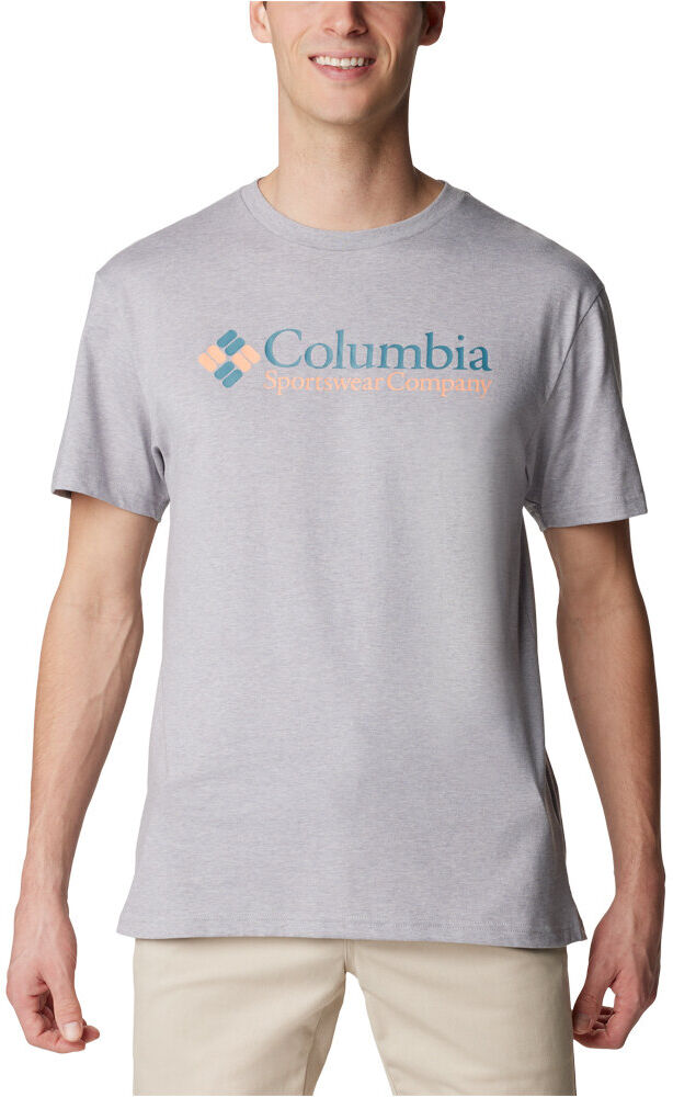 Columbia basic logo camiseta montaña manga corta hombre Gris (L)