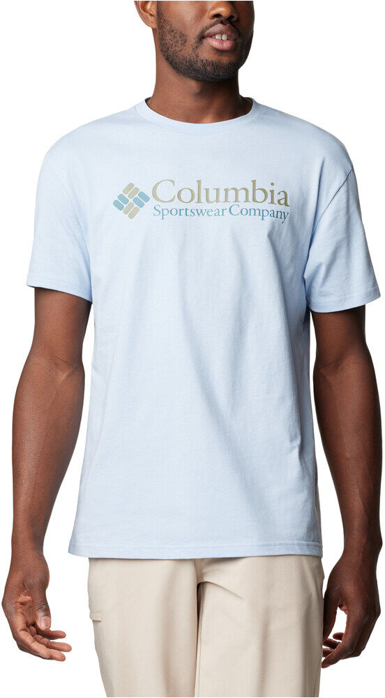 Columbia csc basic logo camiseta montaña manga corta hombre Marron (S)