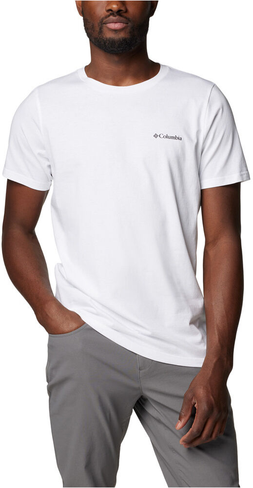 Columbia rapid ridge camiseta montaña manga corta hombre Blanco (M)