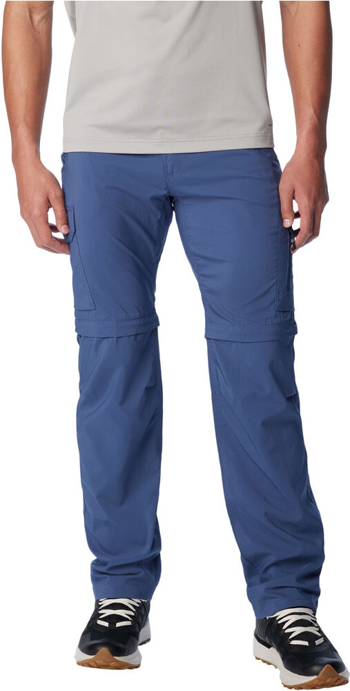 Columbia silver ridge pantalón montaña hombre Marino (36)