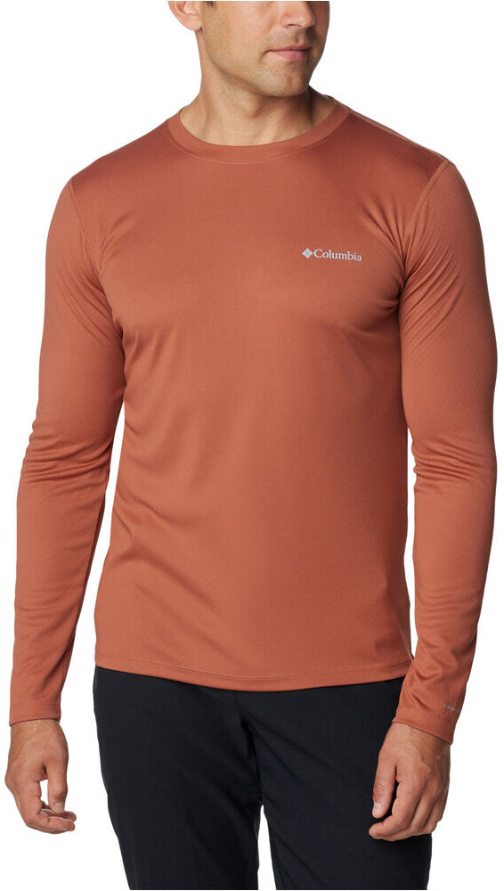 Columbia zero rules camisa montaña manga larga hombre Marron (L)