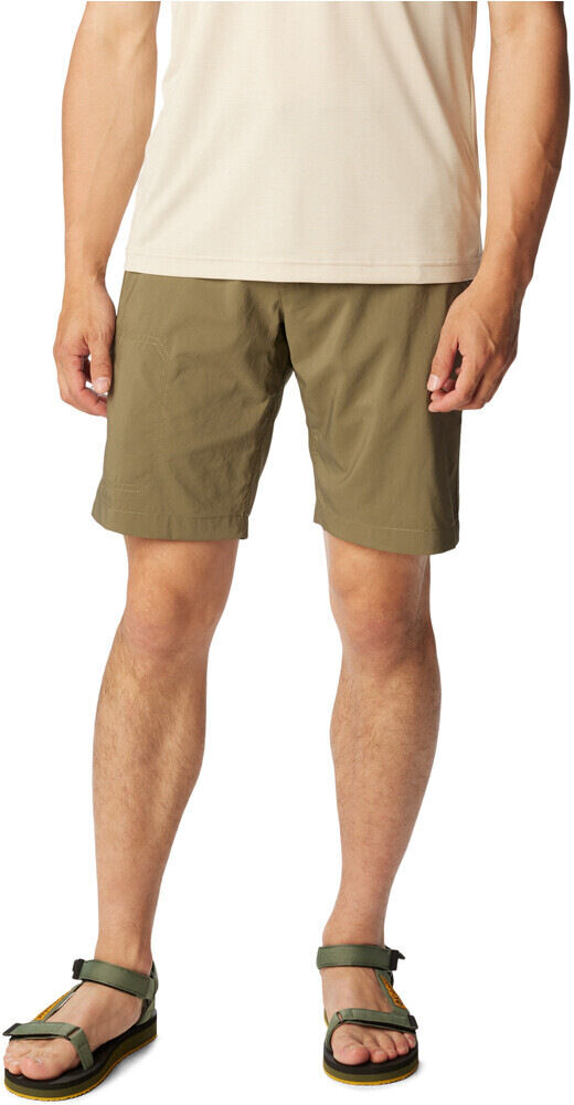 Columbia silver ridge utility pantalón corto montaña hombre Verde (28)