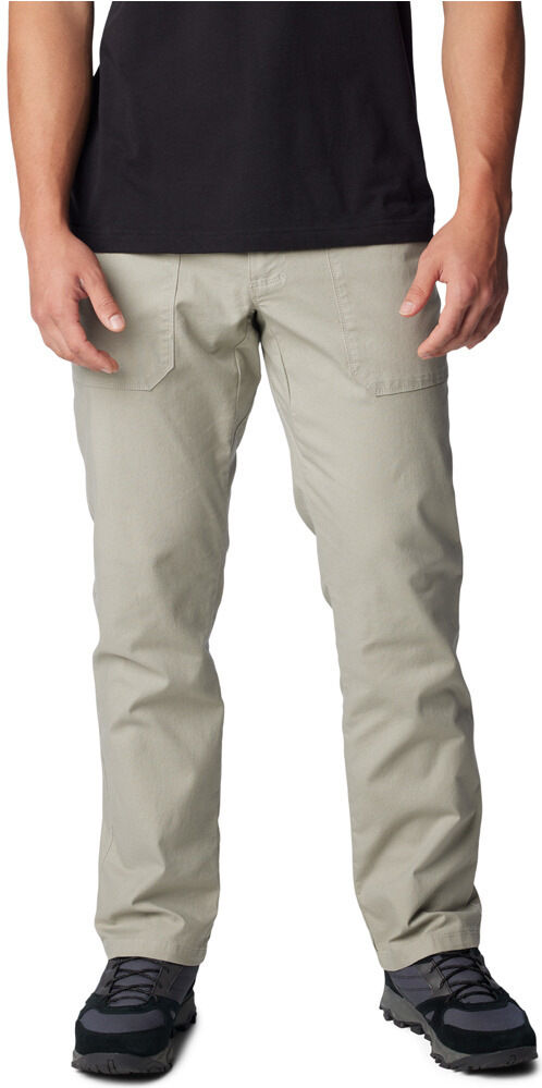 Columbia flex rock utility pantalón montaña hombre Gris (36)