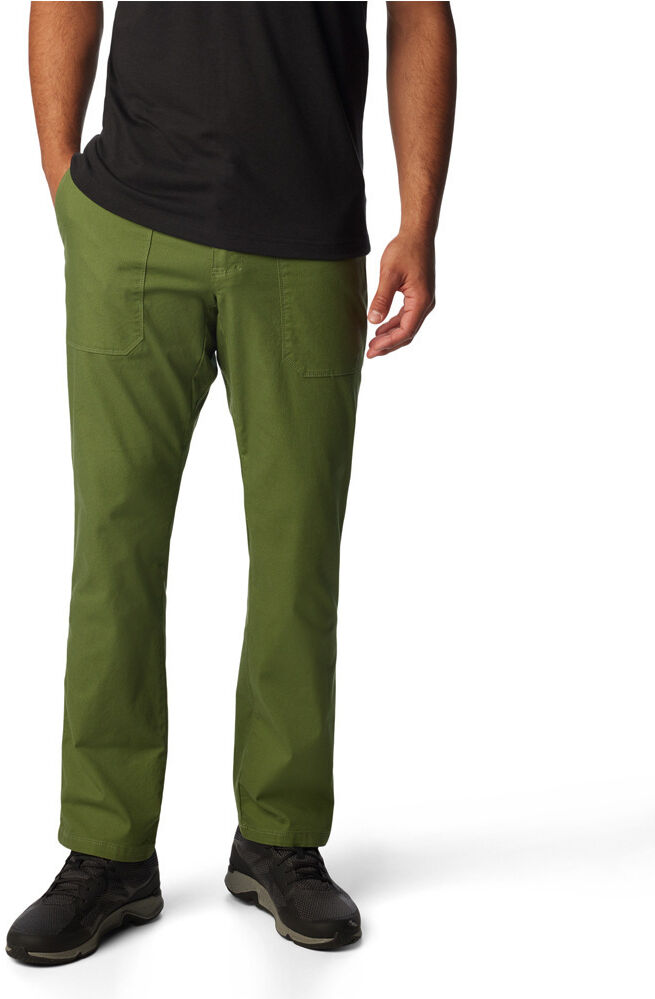 Columbia flex rock utility pantalón montaña hombre Verde (34)