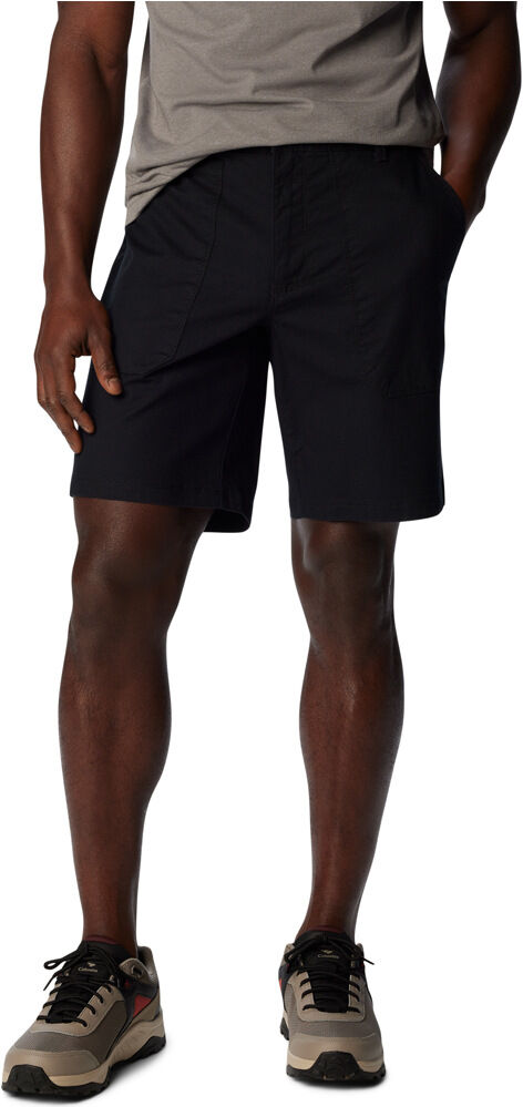 Columbia flex roc utility pantalón corto montaña hombre Negro (38)