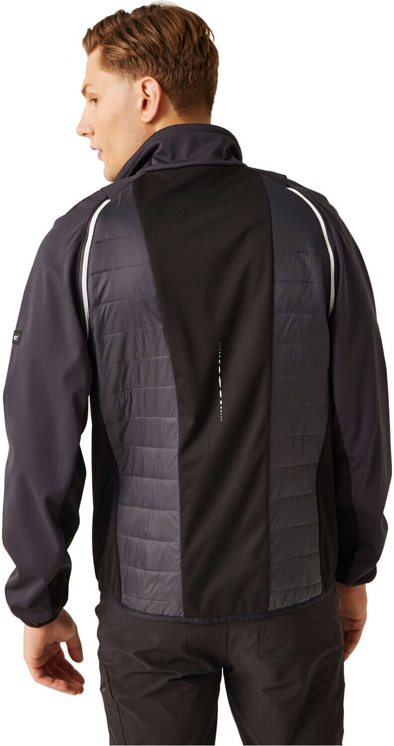 Regatta steren ii hybrid chaqueta softshell hombre Gris (XL)