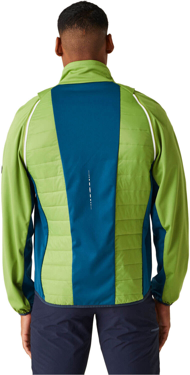 Regatta steren ii hybrid chaqueta softshell hombre Verde (S)