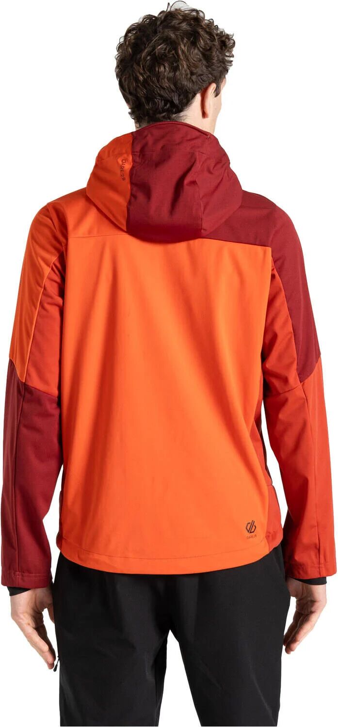 Dare2b mountaineer softshell chaqueta softshell hombre Rojo (L)