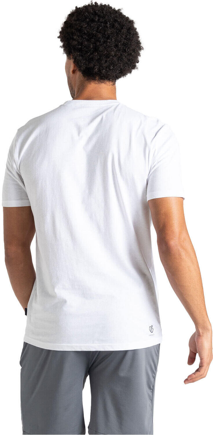 Dare2b movement ii camiseta montaña manga corta hombre Blanco (XXXL)