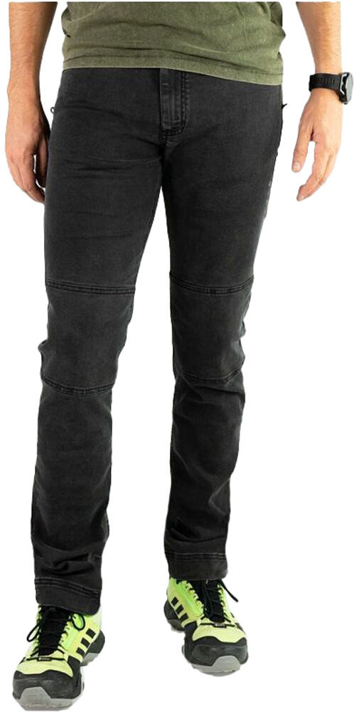 Jeans Track roca pantalón montaña hombre Negro (L)