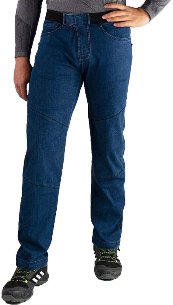 Jeans Track turia eco pantalón montaña hombre Azul (XS)