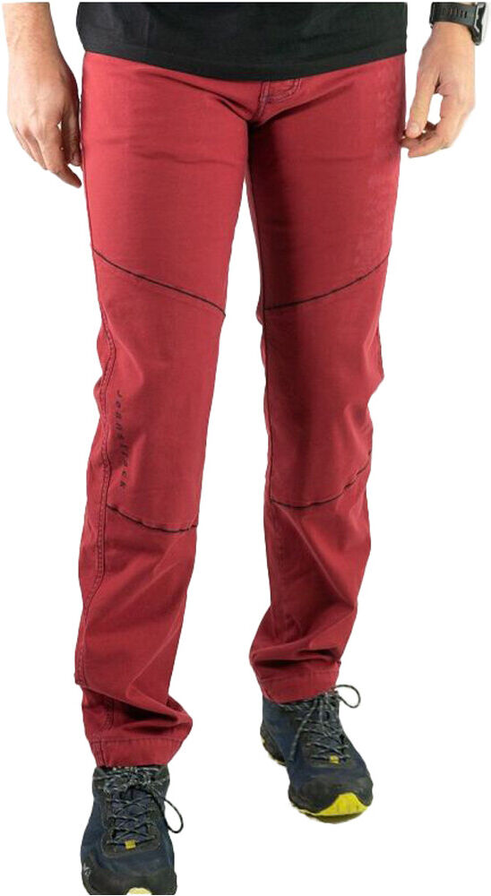 Jeans Track turia totem pantalón montaña hombre Rojo (XS)