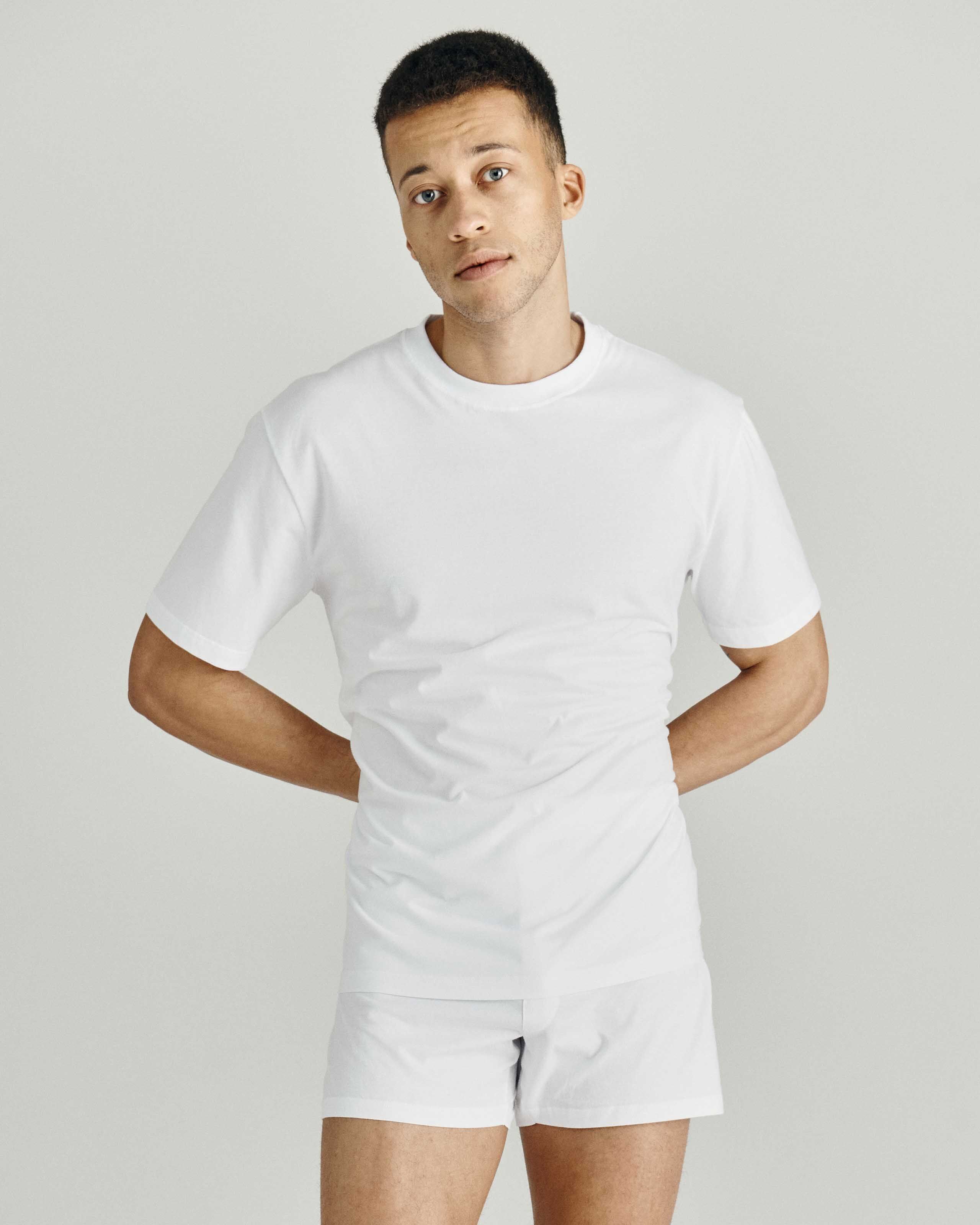 IMPETUS T-shirt de hombre Pure Cotton BLANCO