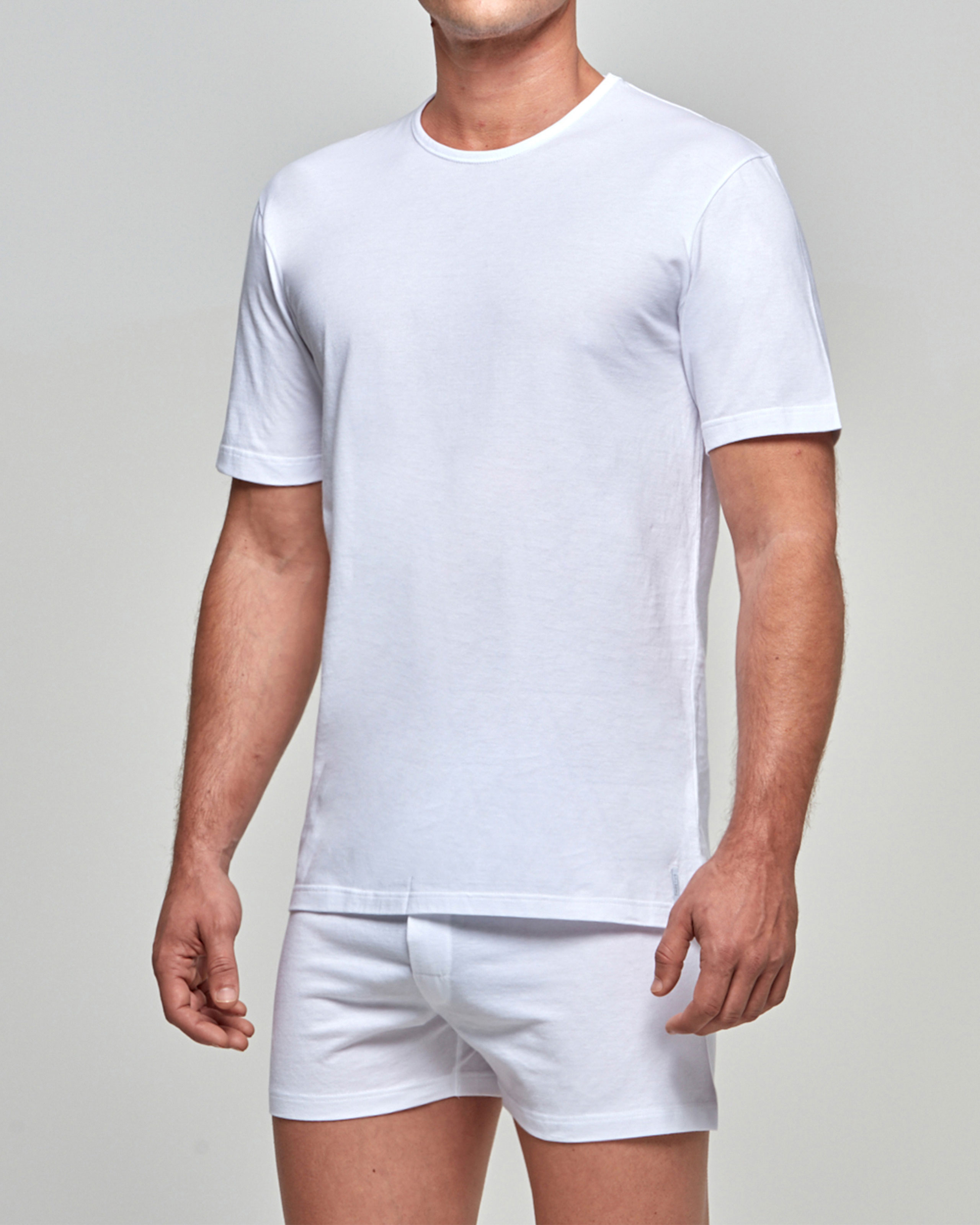IMPETUS T-shirt de hombre Pure Cotton BLANCO