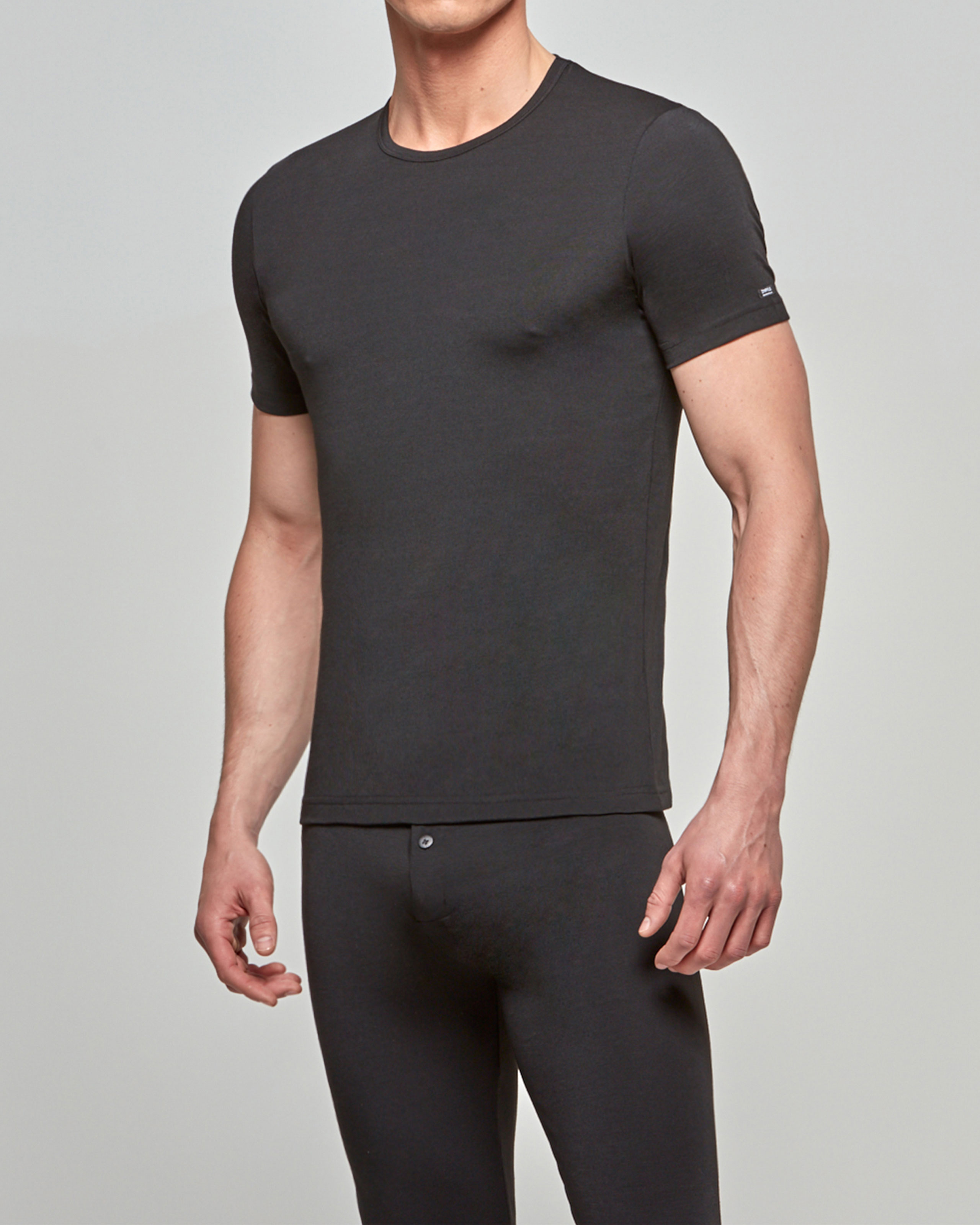 IMPETUS T-shirt de hombre Thermo NEGRO (L)