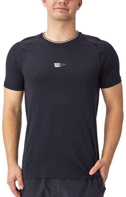 Camiseta Wilson Bela Seamless Crew Negro -  -S