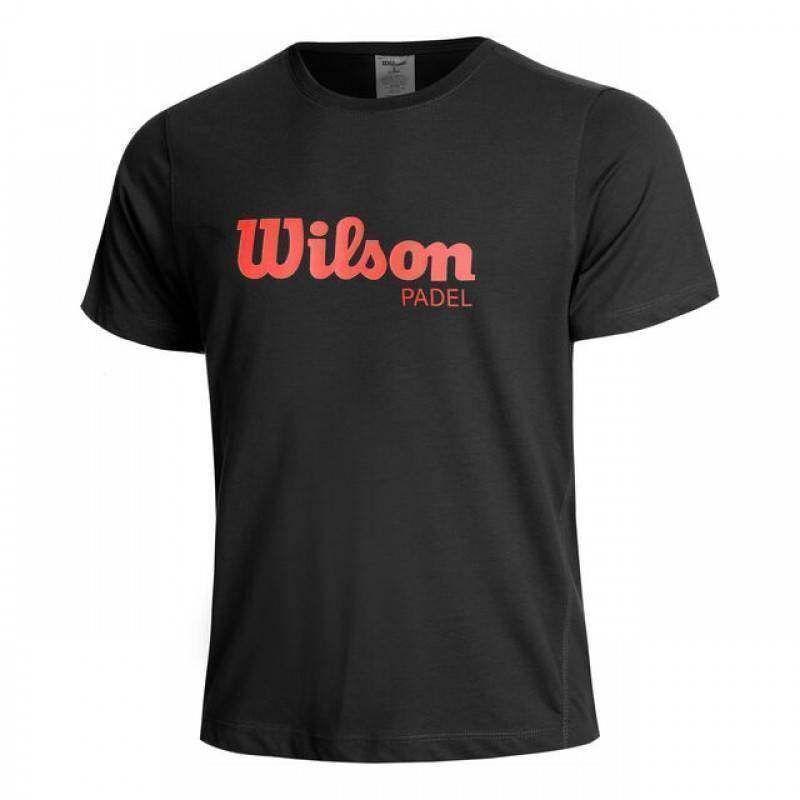 Camiseta Wilson Graphic Negro Rojo -  -M