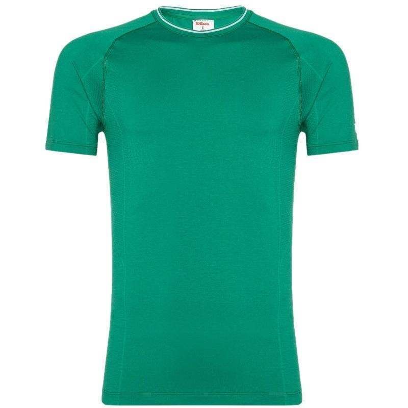 Camiseta Wilson Team Seamless Crew Verde -  -L