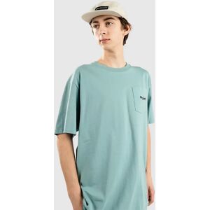 Blue Tomato Washed Pocket T-paita sininen