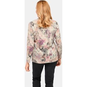 Goldner Fashion Flanellipaita - liila / kuvioll. - Gr. 48  Damen