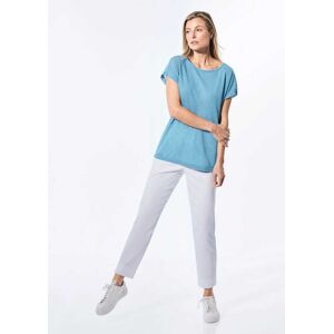 Goldner Fashion Pellavahenkinen paita - eisblau - Gr. 48  Damen