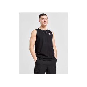 Fila Viktor Vest - Mens, Black  - Black - Size: Small