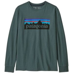 Patagonia lasten P-6 paita - 100 % luomusertifioitua puuvillaa  - Nouveau Green - unisex - Size: L