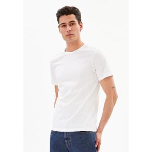 Armedangels Miesten Jaames T-paita - Luomupuuvillaa  - White - male - Size: M