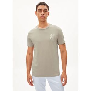 Armedangels Miesten Jaames Upside Down T-paita - 100% luomupuuvillaa  - Sand stone - male - Size: M