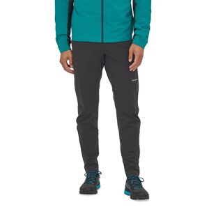Patagonia Miesten Wind Shield Pants – softshell-housut 100% kierrätetystä polyesterista  - Black - male - Size: XL