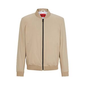 HUGO Slim-fit jacket in performance-stretch cotton