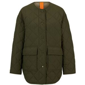 Boss Relaxed-fit water-repellent quilted jacket