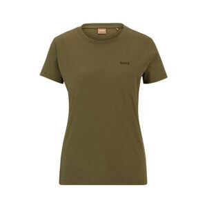 Boss Cotton-jersey slim-fit T-shirt with logo detail