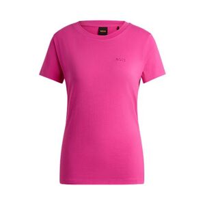 Boss Cotton-jersey slim-fit T-shirt with logo detail
