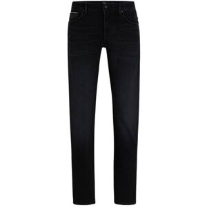 Boss Slim-fit jeans in black Italian selvedge denim