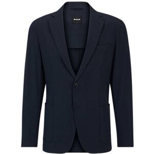 Boss Slim-fit jacket in performance-stretch material