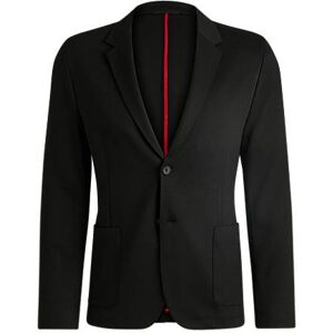 HUGO Slim-fit jacket in performance-stretch jersey