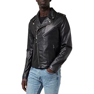 Schott NYC Men's Leather Jacket LC1140 (Fitted Perfecto Jacket) Black (black 90) Not Applicable, size: 48/50 (M)